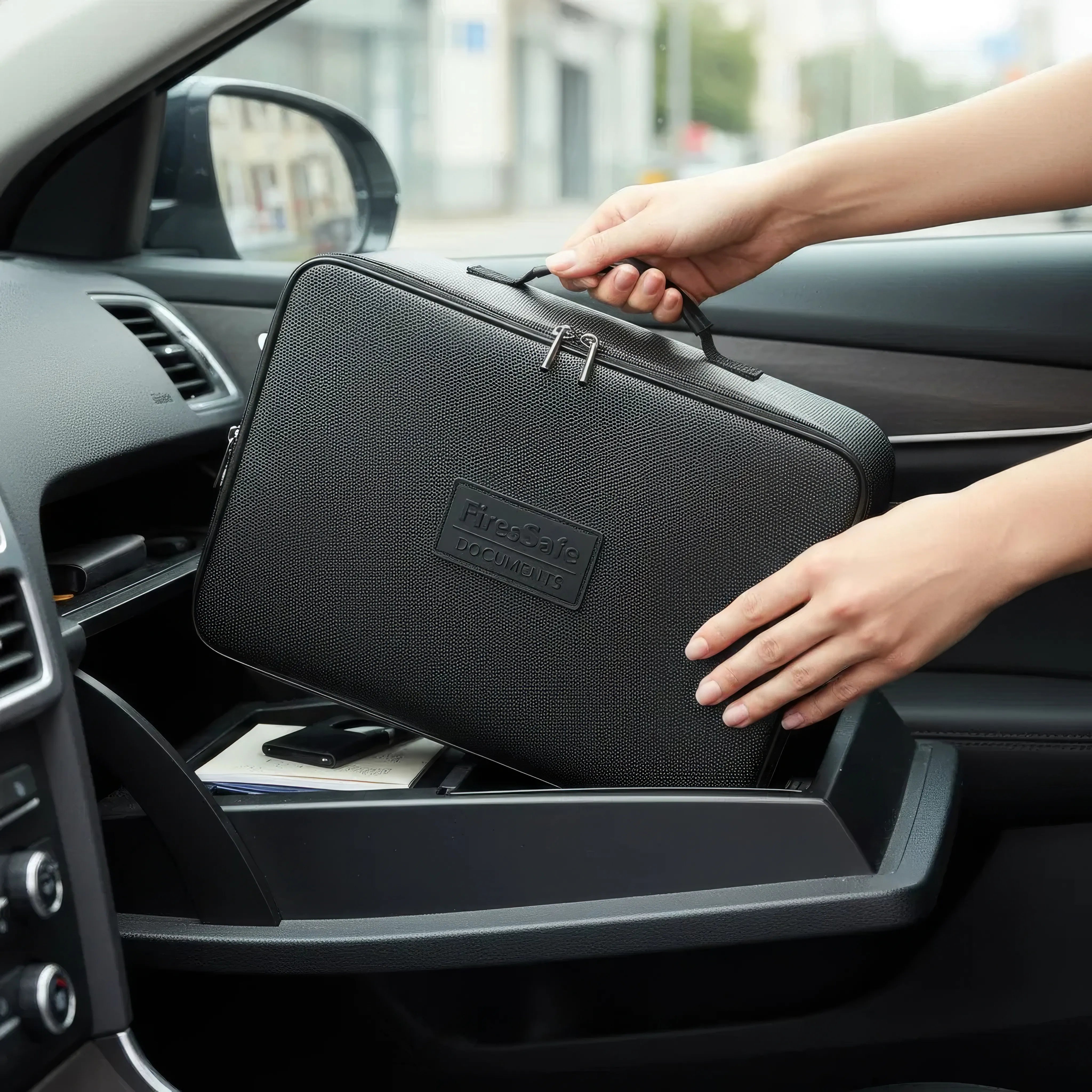 Firesafe – Vielseitige Dokumententasche A4 Feuer- und Wasserschutz