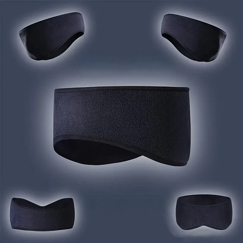 Pola – Damen und Herren Stirnband Sport warmes Fleece (1 + 1 GRATIS)