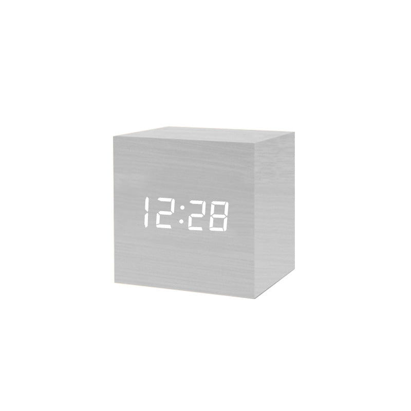 Jambz - Kompakter Mini Digitalwecker mit Einstellbarer Helligkeit und Nachtmodus