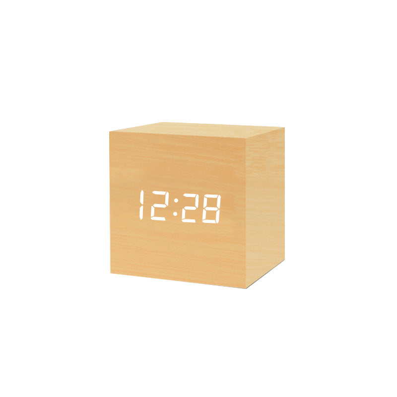 Jambz - Kompakter Mini Digitalwecker mit Einstellbarer Helligkeit und Nachtmodus