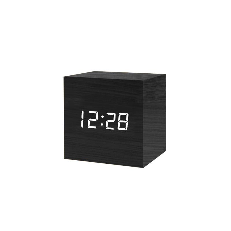 Jambz - Kompakter Mini Digitalwecker mit Einstellbarer Helligkeit und Nachtmodus