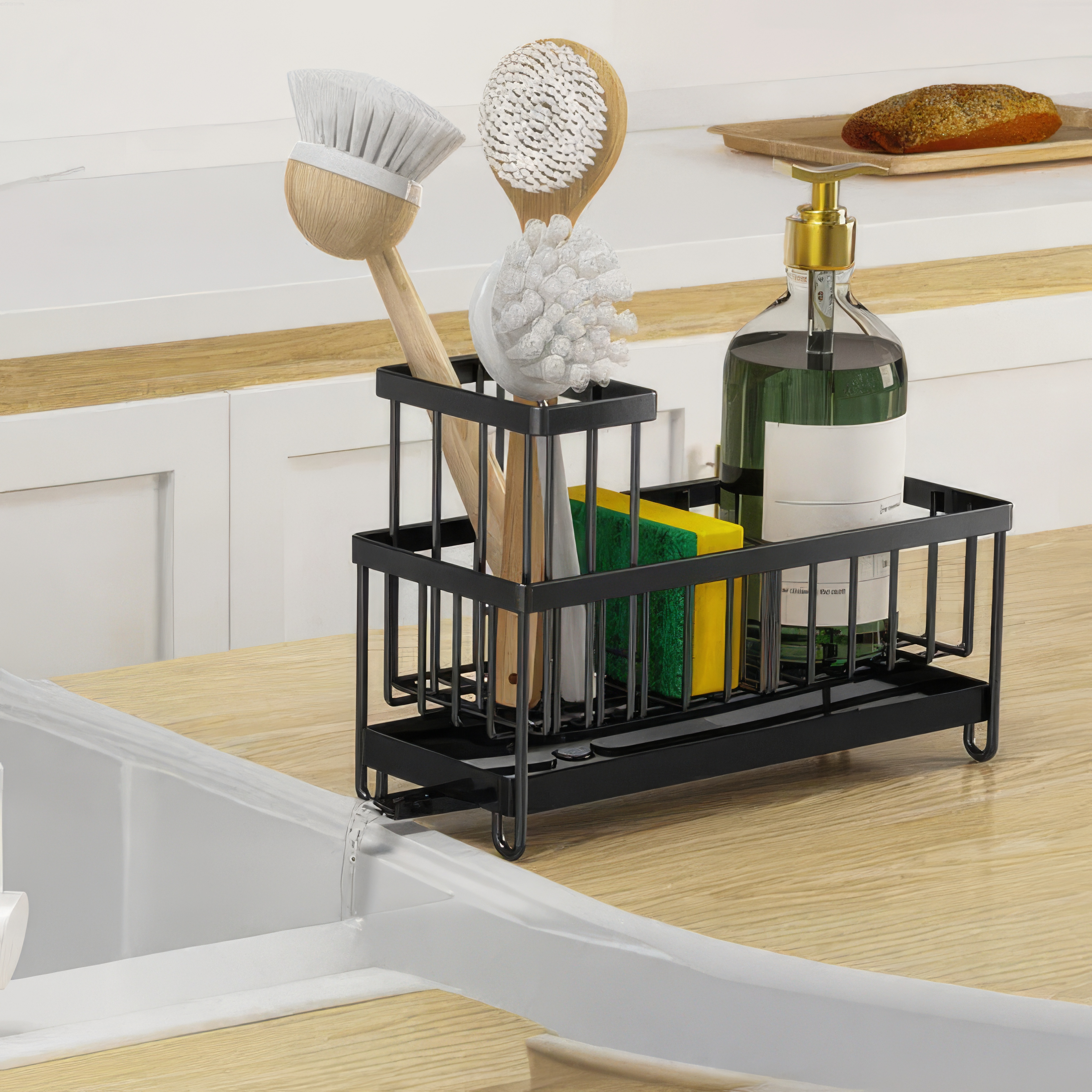 GlanzMeister – Schneller Schwammhalter Küchenliebhaber Küchenzubehör