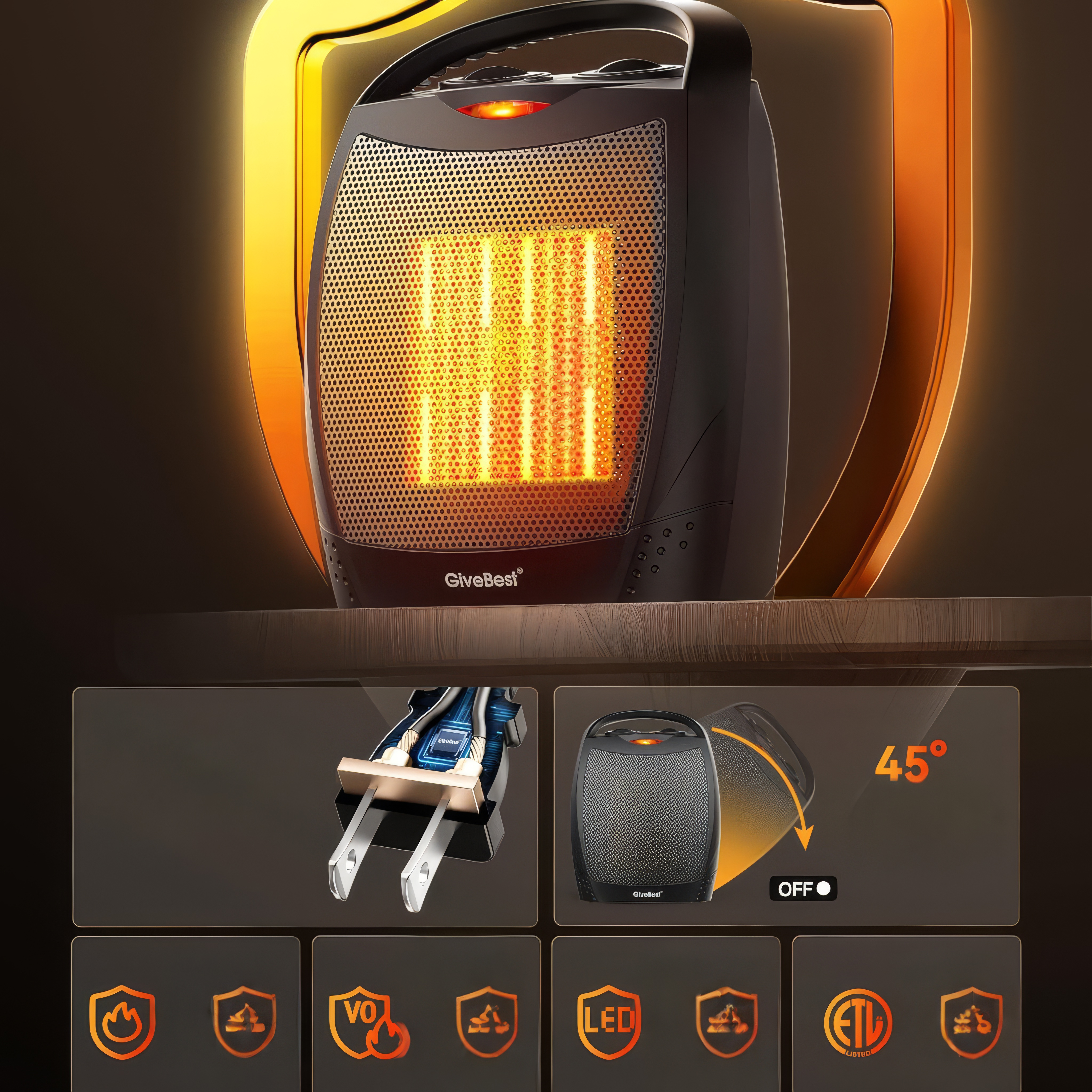 Dynamo – Elektroheizung für Haushalt effiziente Wärme