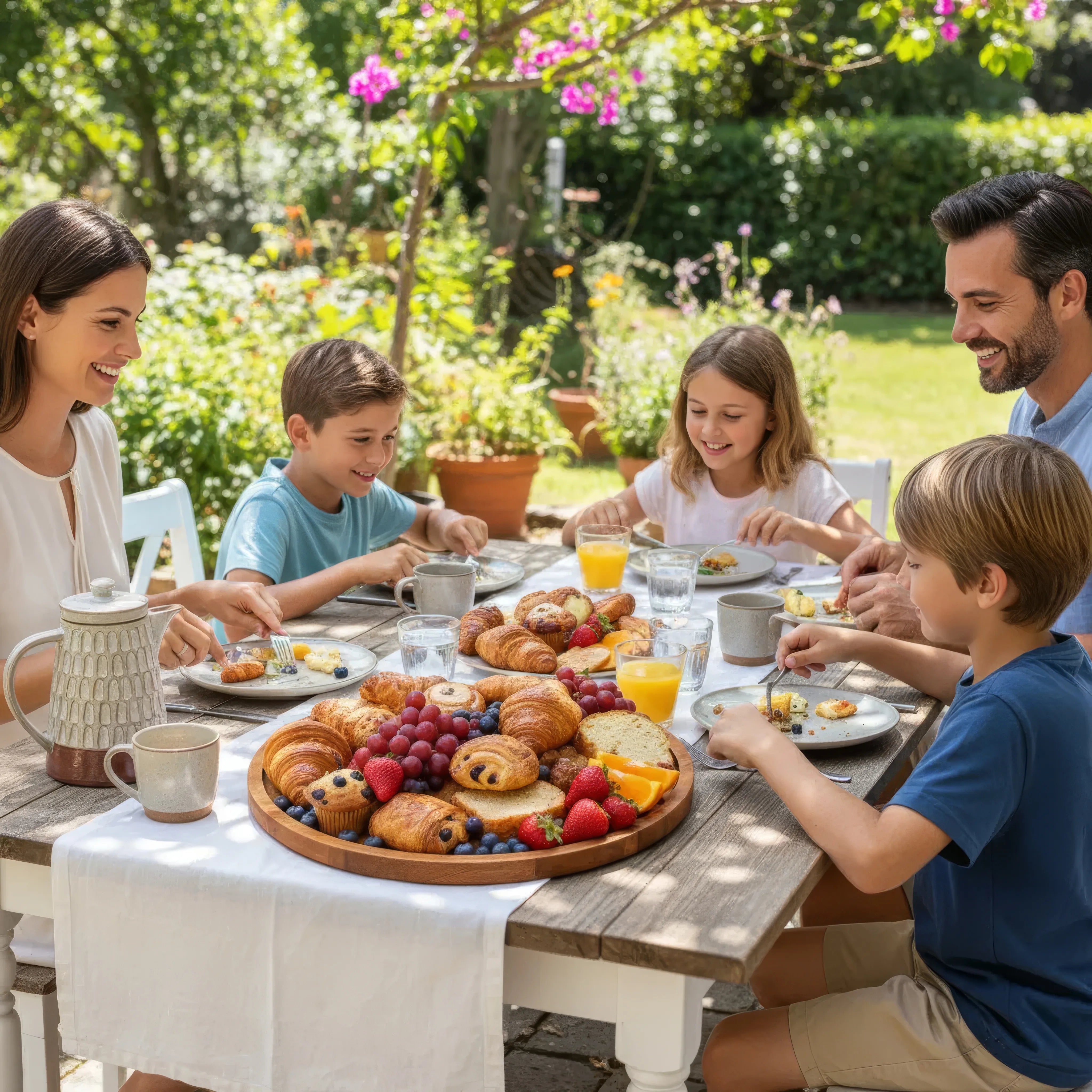 Rana – Rundes Tablett für Küchenliebhaber hochwertiges Naturholz