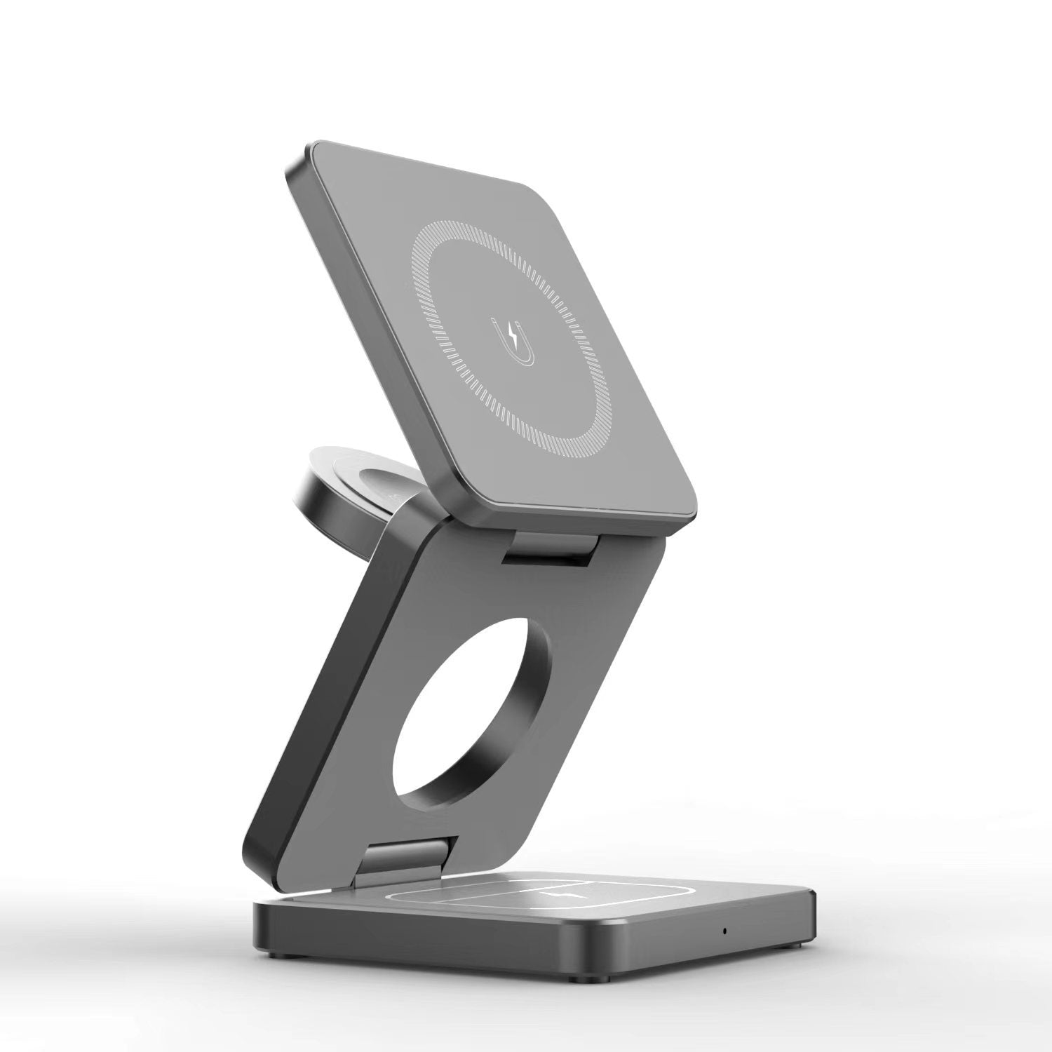 3-in-1 Faltbares Wireless Ladegerät für Smartphones & Tablets mit Fastload-Technologie 1