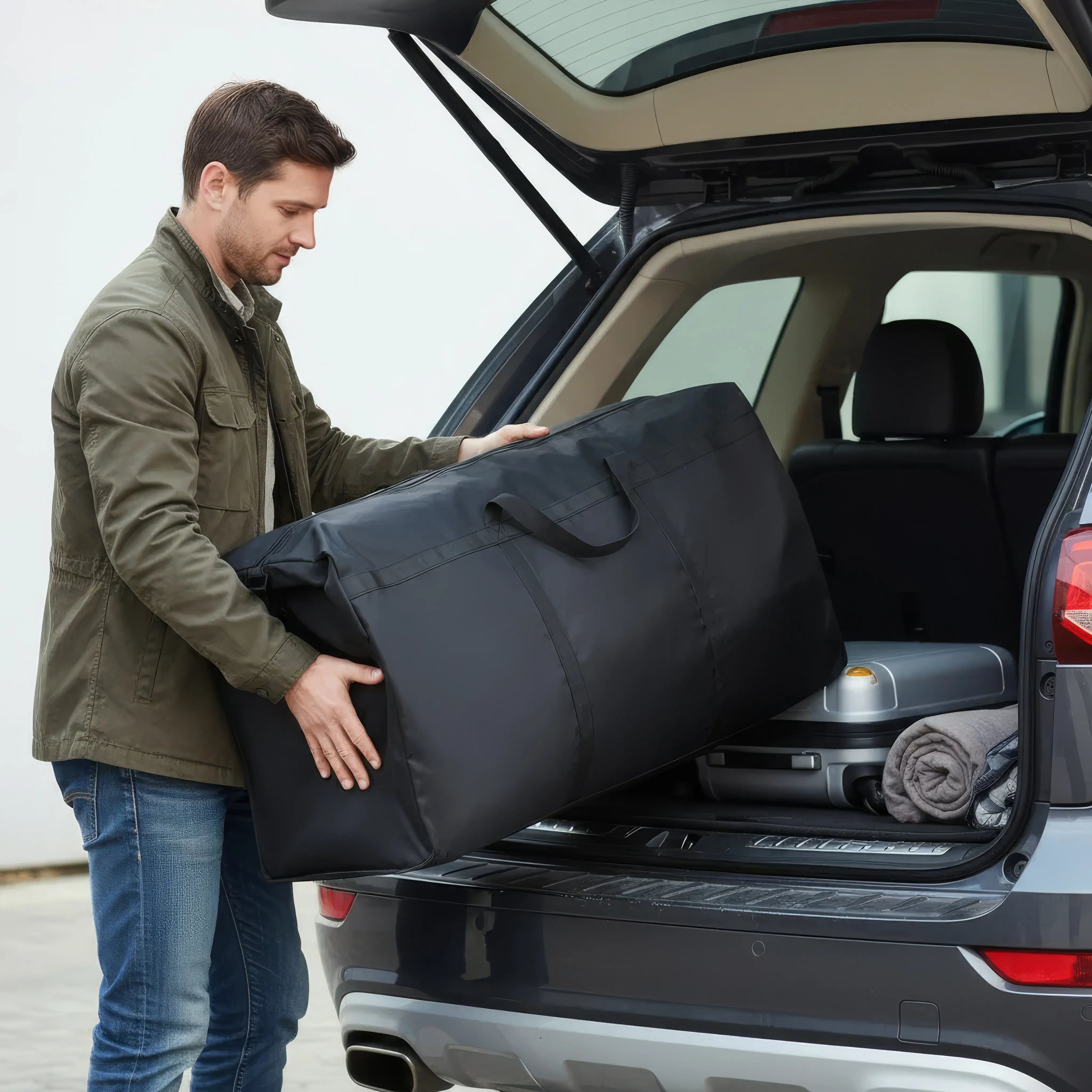 TravelLuxe – Praktische große wasserdichte faltbare Reisetasche