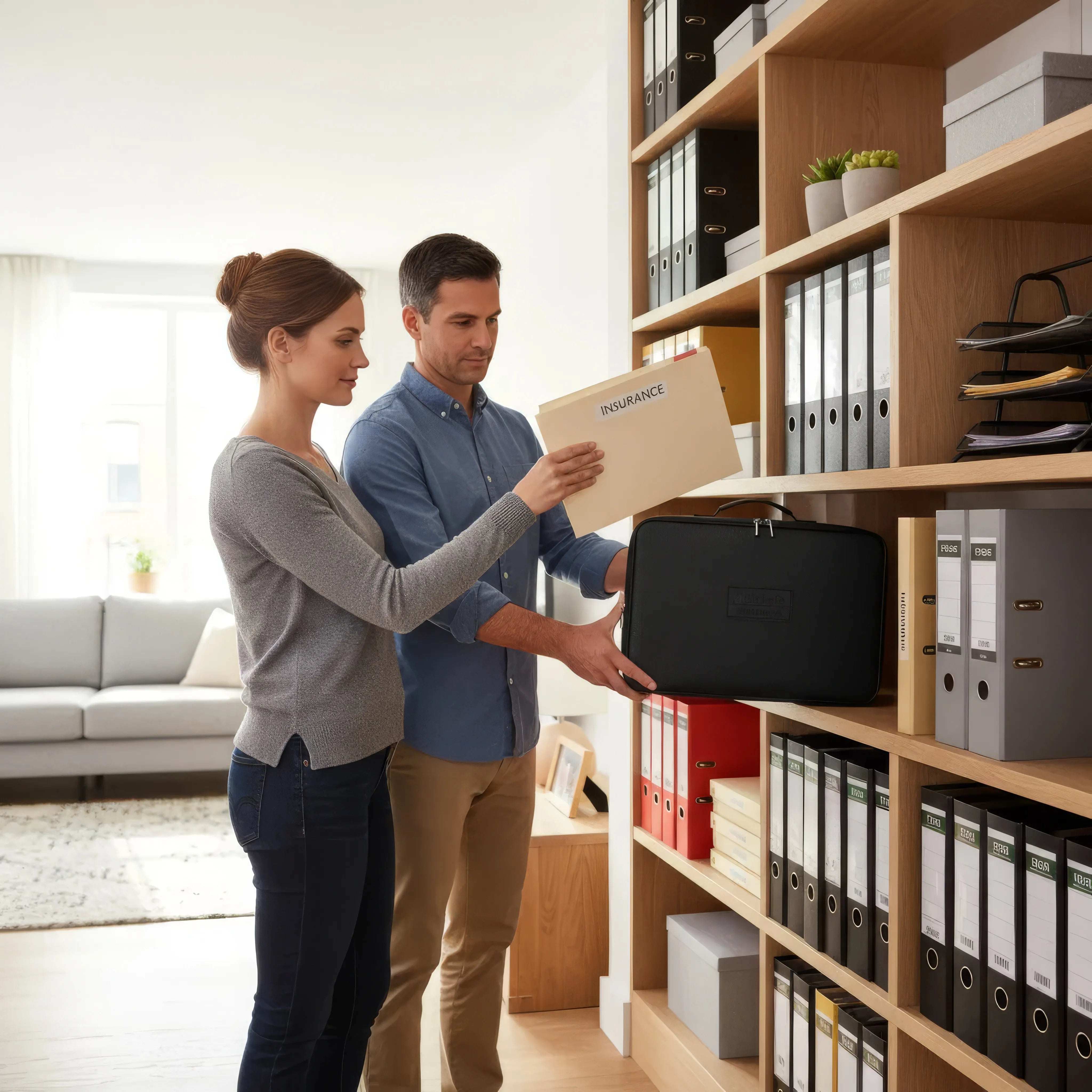 Firesafe – Vielseitige Dokumententasche A4 Feuer- und Wasserschutz