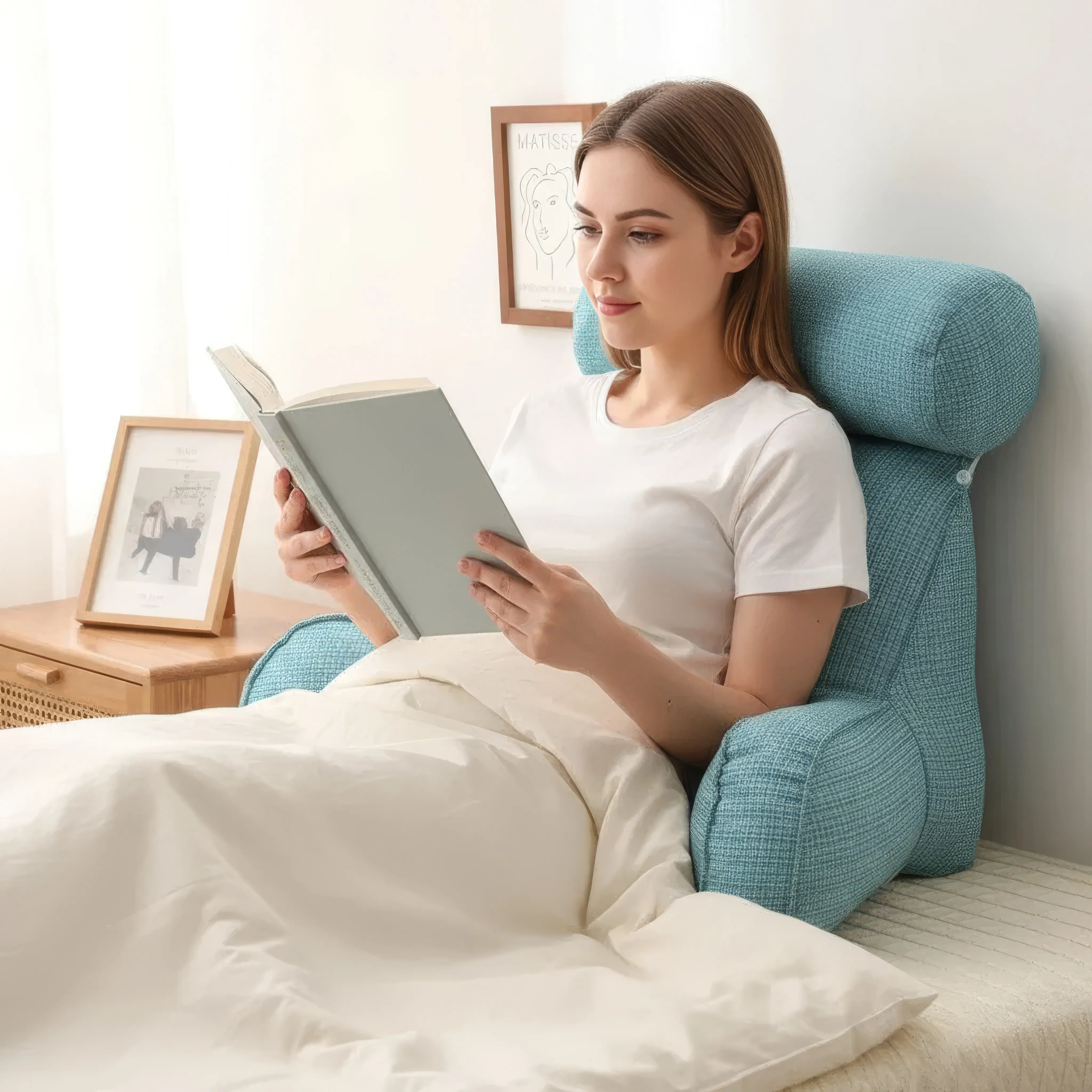 CozyNest - Entspannt lesen und lernen im Bett