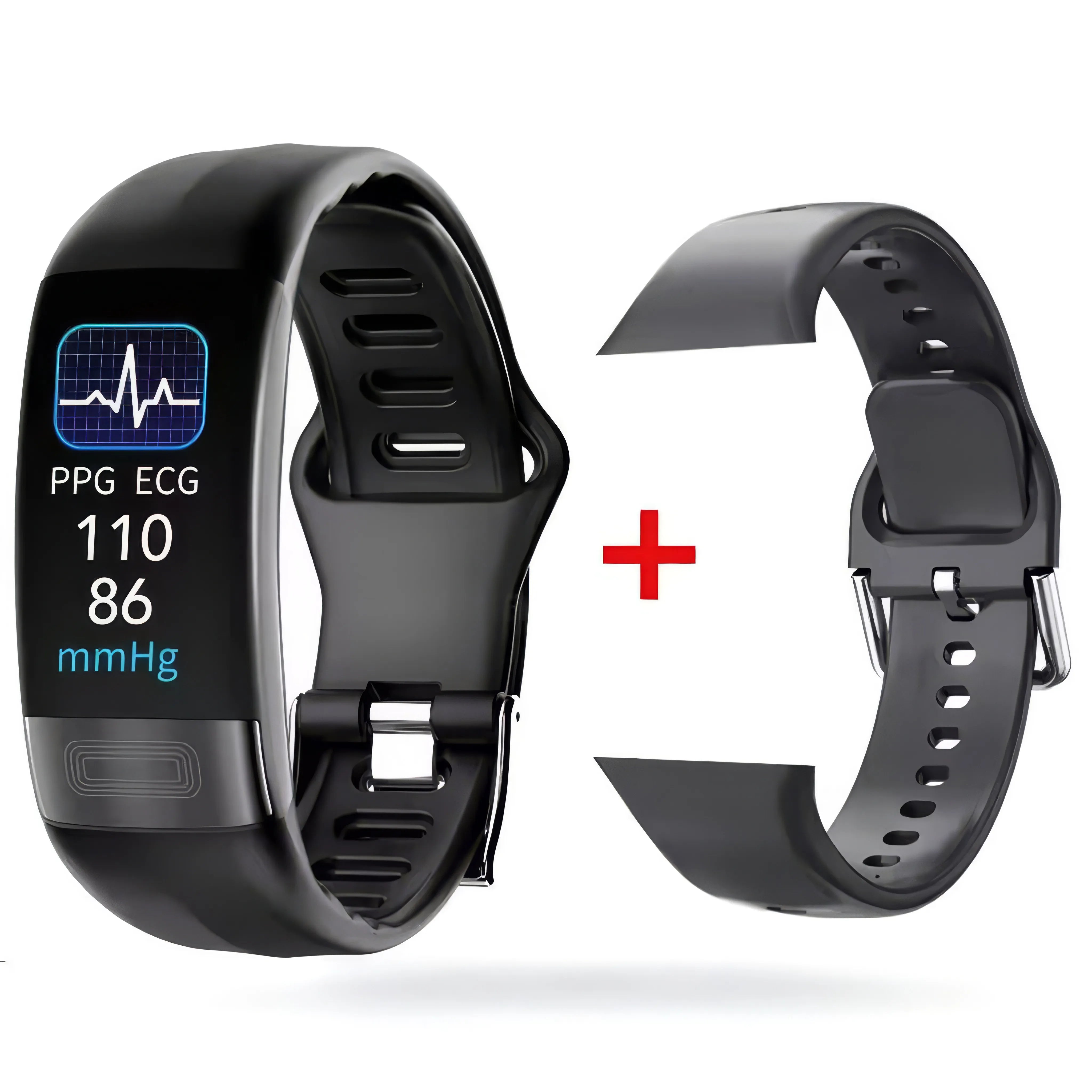 Ivy – Damen Fitness Uhr – EKG Gesundheitsüberwachung mit Schrittzähler und Schlaf-Tracker