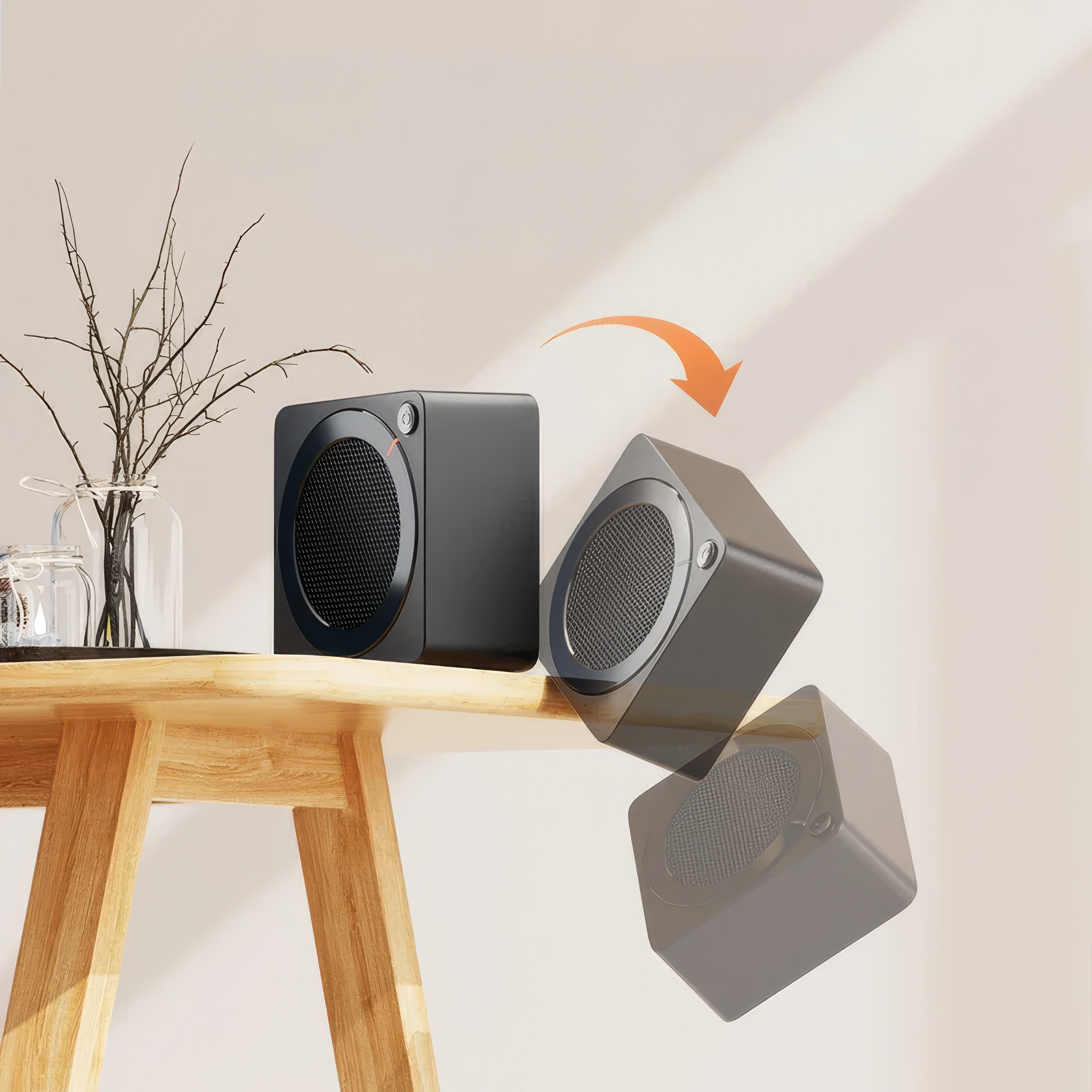 Kompakt – Elektroheizung für Innenräume schnelles Heizen energieeffizient und leise