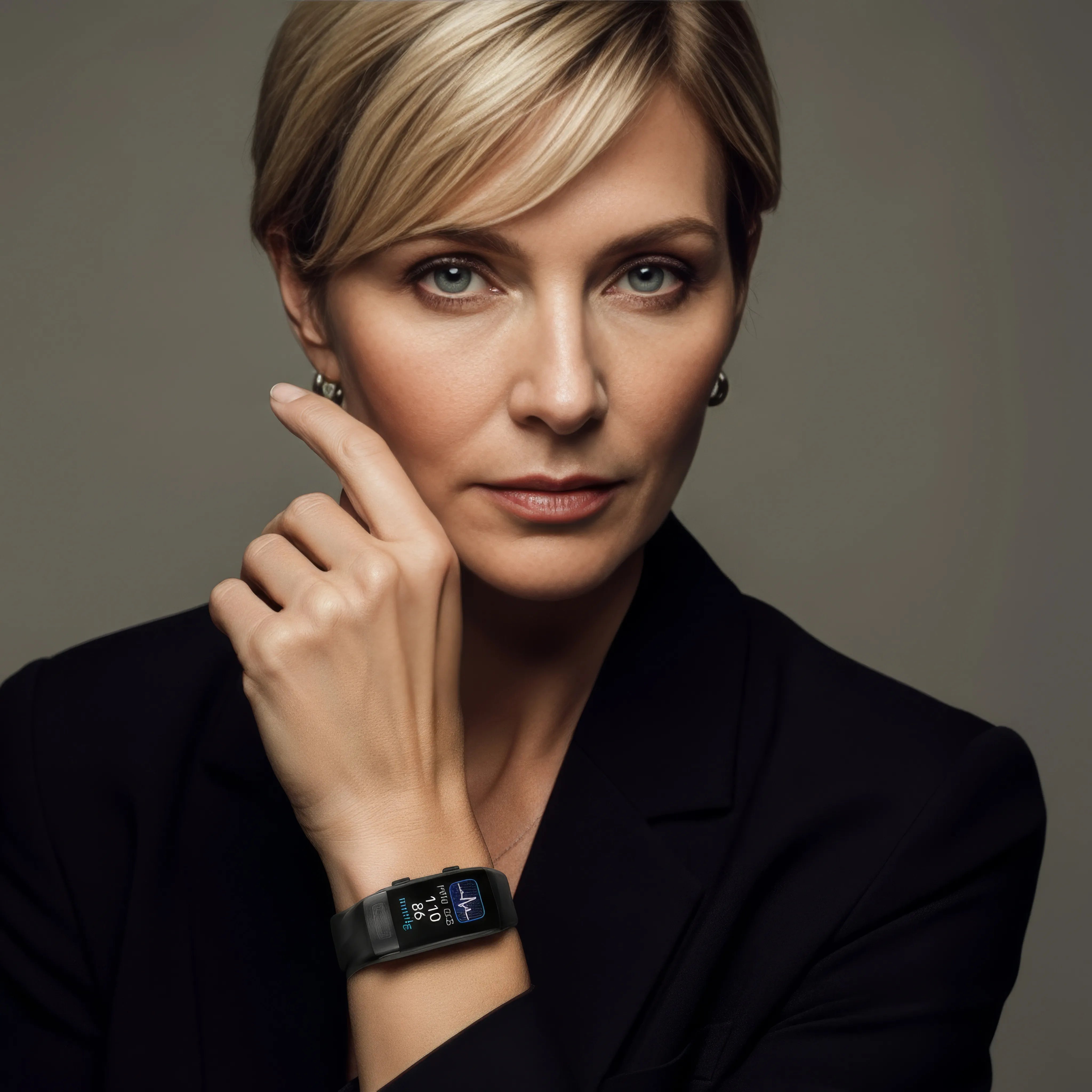 Ivy – Damen Fitness Uhr – EKG Gesundheitsüberwachung mit Schrittzähler und Schlaf-Tracker