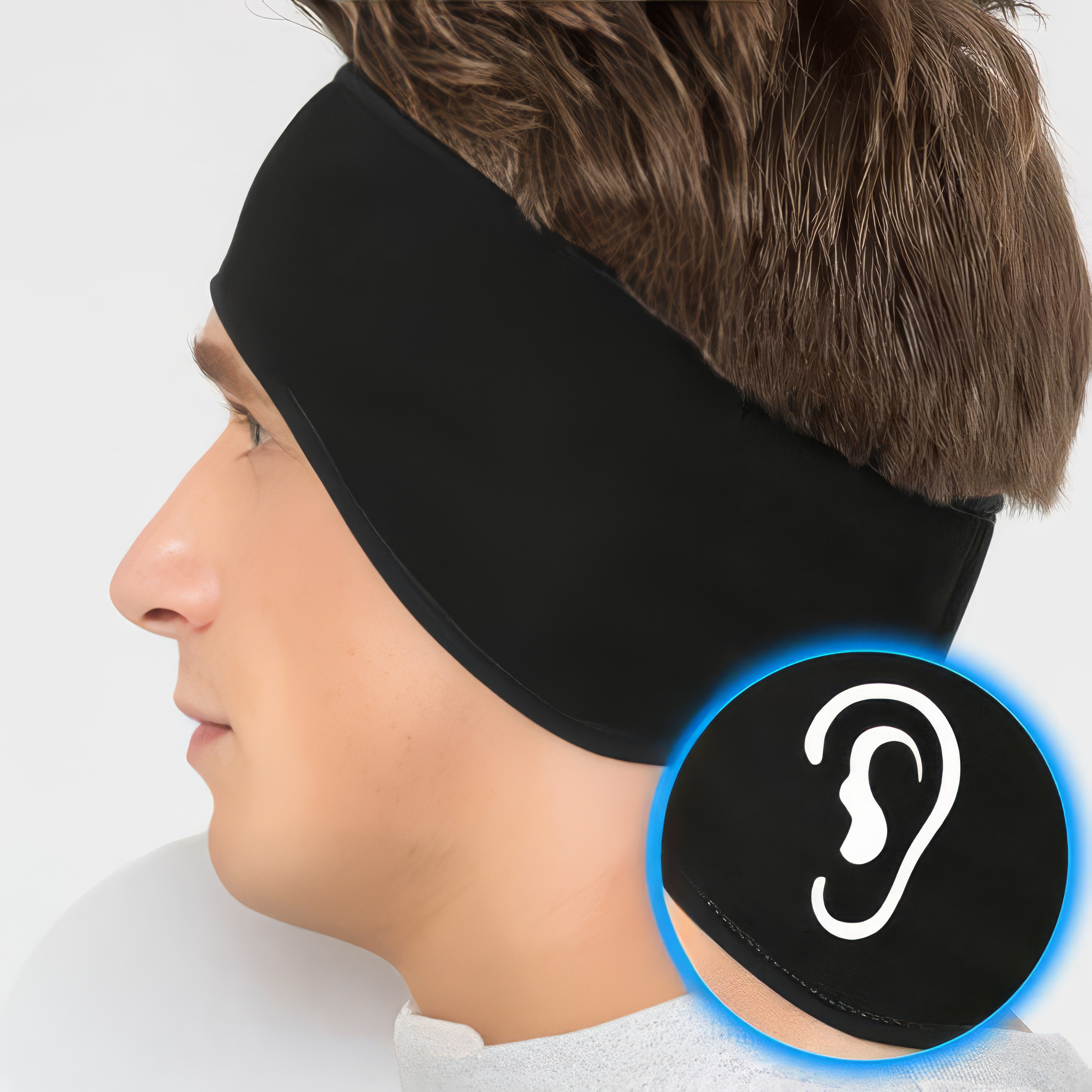 Pola – Damen und Herren Stirnband Sport warmes Fleece (1 + 1 GRATIS)