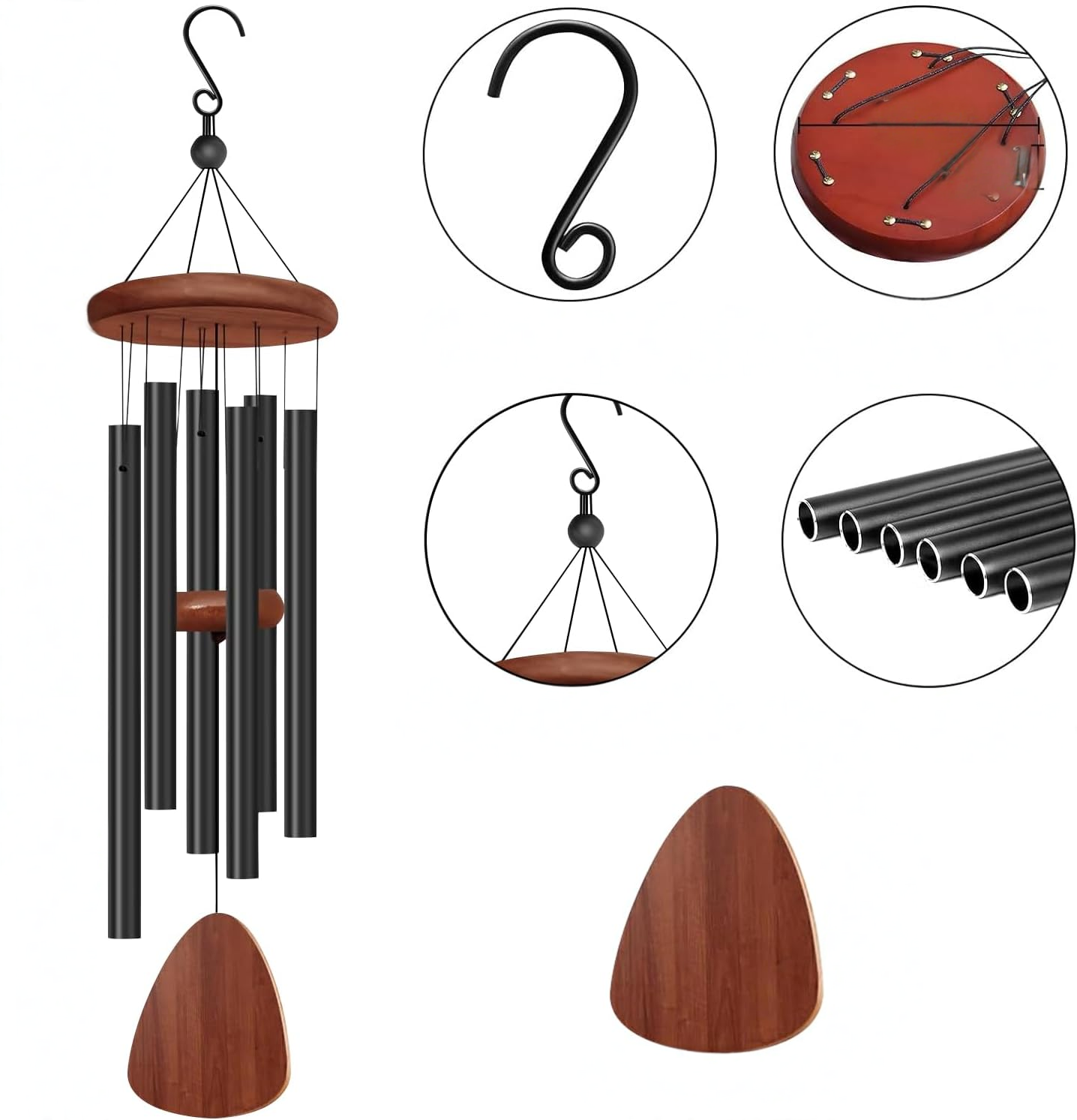 Rana – Gartenliebhaber Windspiel elegantes Metalldesign beruhigende Klänge