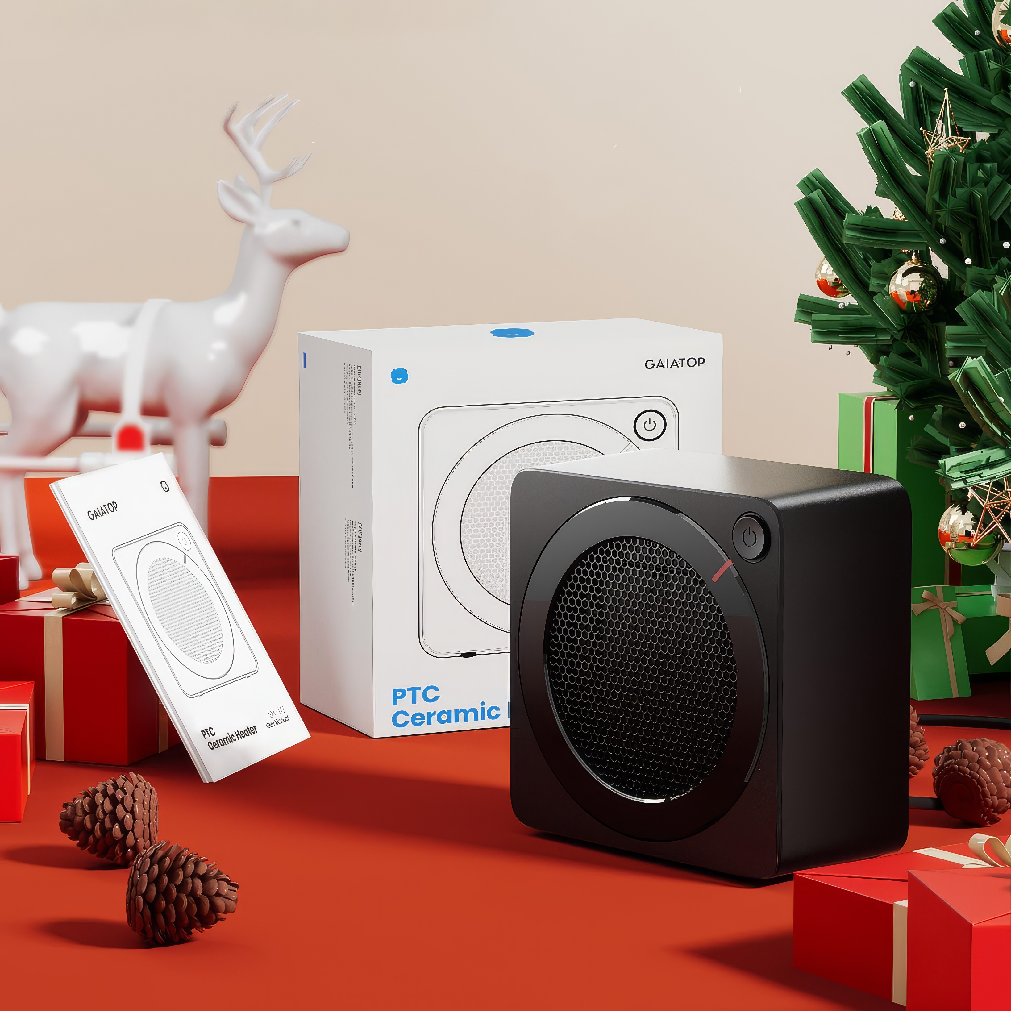 Kompakt – Elektroheizung für Innenräume schnelles Heizen energieeffizient und leise