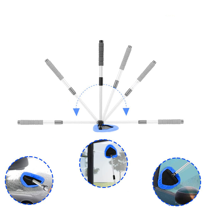 AquaFlex – Autoliebhaber Reinigungsset – Ausziehbar und Drehbar für Mühelose Reinigung 2