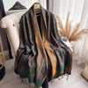 Artisan Boho Bloom Schal Damen - Leichter Jacquard-Schal für Jeden Anlass 5