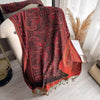 Artisan Boho Bloom Schal Damen - Leichter Jacquard-Schal für Jeden Anlass 7