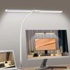 Dimmbare Doppelkopf-LED-Schreibtischlampe mit USB-Anschluss und 3 Farbmodi 8