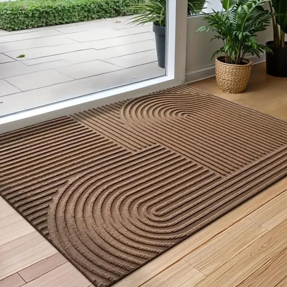Eingangsmatte Aus Mikrofaser Mit Modernem Design - Effektive Schmutzaufnahme 3