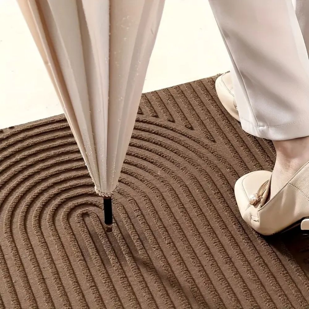 Eingangsmatte Aus Mikrofaser Mit Modernem Design - Effektive Schmutzaufnahme 5