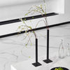 Elegante Bodenvase aus Metalllegierung – Minimalistisches Design für Jeden Raum 3