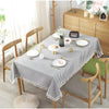 Elegante Gestreifte Tischdecke Abwaschbar Für Indoor & Outdoor Nutzung 4