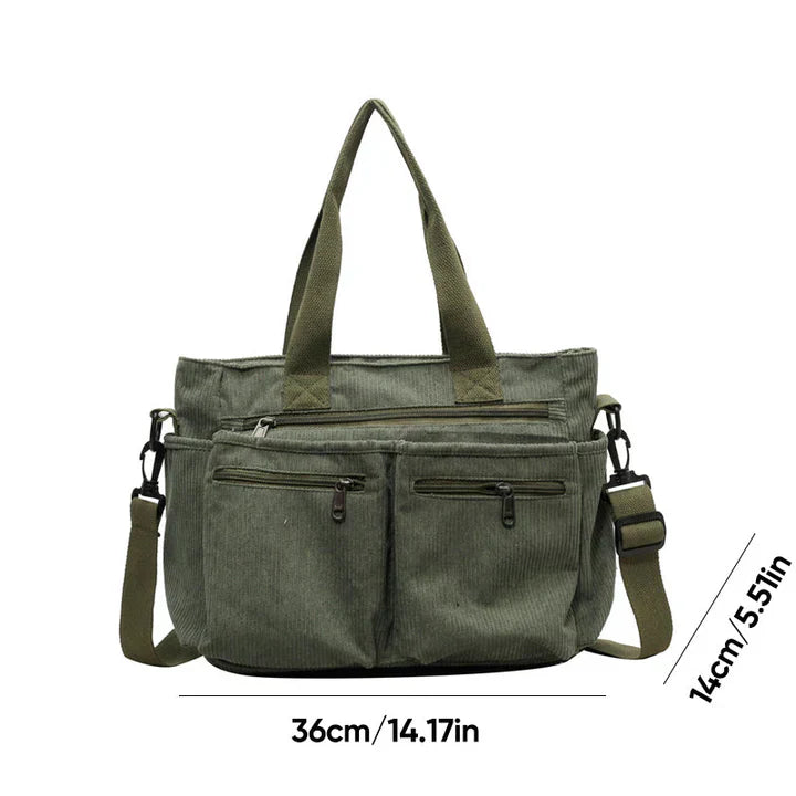 Elegante Handtasche Damen - Dual-Zip Tasche, Praktisch und Stilvoll 5
