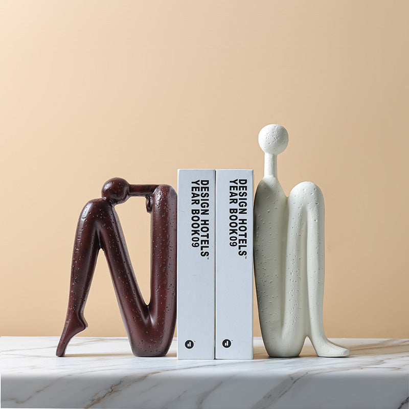 Elegante Keramik Buchstützen - Stilvolle Bücherstütze für Dekoration und Stabilität 1