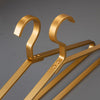 Elegante Kleiderbügel Metall - Platzsparend, Rutschfest, 4er Set aus Aluminium 4