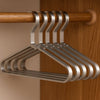 Elegante Kleiderbügel Metall - Platzsparend, Rutschfest, 4er Set aus Aluminium 7
