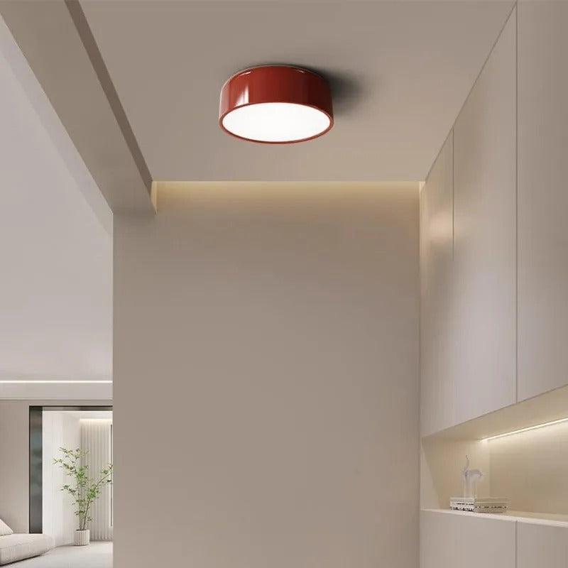 Elegante LED Deckenlampe aus Metall für Schlafzimmer und Wohnzimmer, dimmbar 2