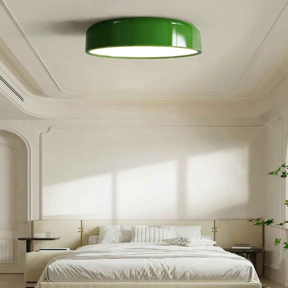 Elegante LED Deckenlampe aus Metall für Schlafzimmer und Wohnzimmer, dimmbar 6