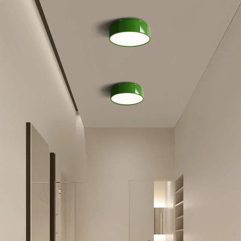 Elegante LED Deckenlampe aus Metall für Schlafzimmer und Wohnzimmer, dimmbar 7