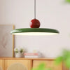 Elegante LED Pendelleuchte für Esstisch oder Esszimmer - Cremefarbenes Glasdesign 1