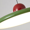 Elegante LED Pendelleuchte für Esstisch oder Esszimmer - Cremefarbenes Glasdesign 8