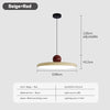 Elegante LED Pendelleuchte für Esstisch oder Esszimmer - Cremefarbenes Glasdesign 9