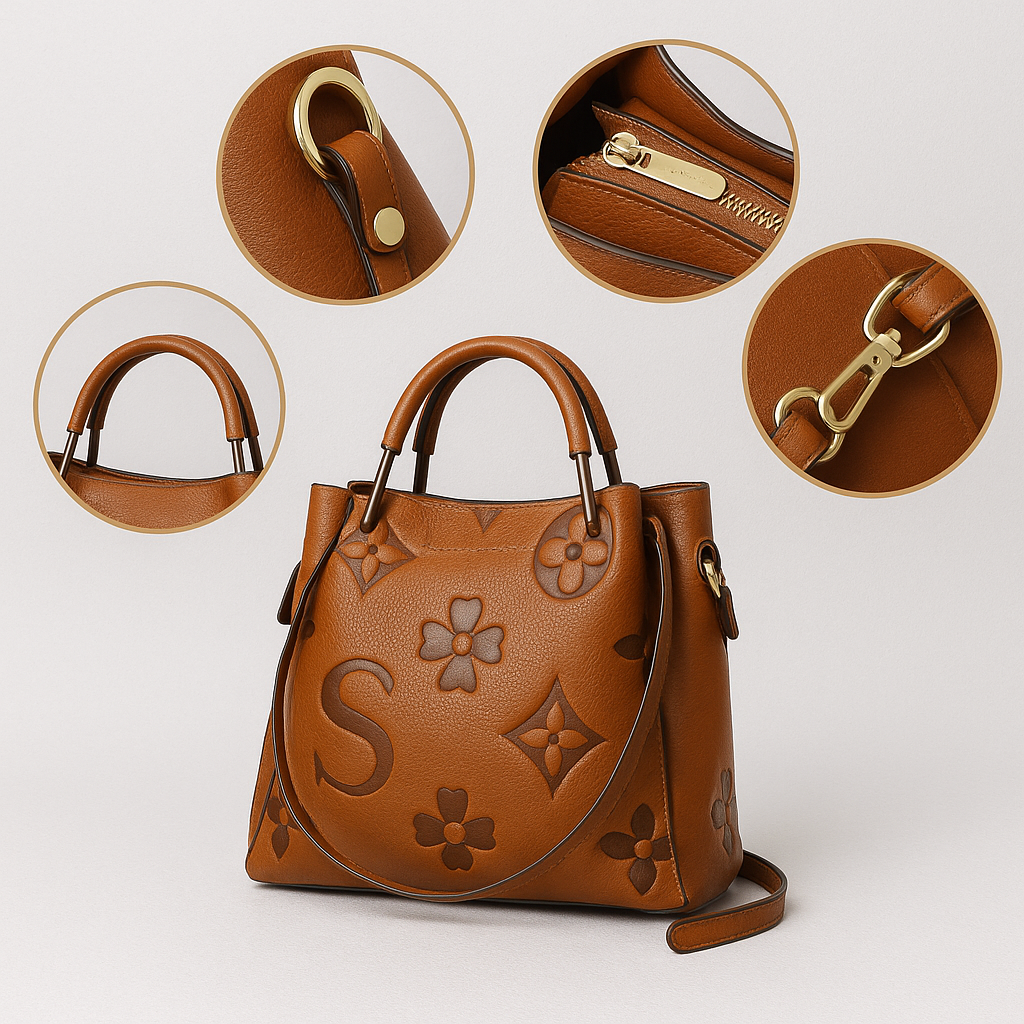 Elegante Organizer Tasche Damen - Geräumige Handtasche mit Stil und Nachhaltigkeit 4