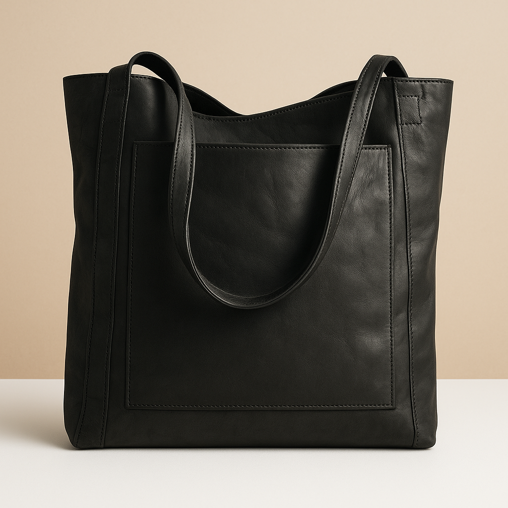 Elegante Tote Bag Tasche für Frauen – Geräumiger Shopper aus hochwertigem PU 0