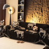 Elegante Zebra-Sofaüberzug aus Mikrofaser – Stilvoller Schutz für Ihr Zuhause 1