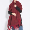 Eleganter Kaschmir Schal Damen - 240 cm Lange Weiche Cashmere Stola in Trendfarben 1