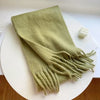 Eleganter Kaschmir Schal Damen - 240 cm Lange Weiche Cashmere Stola in Trendfarben 2