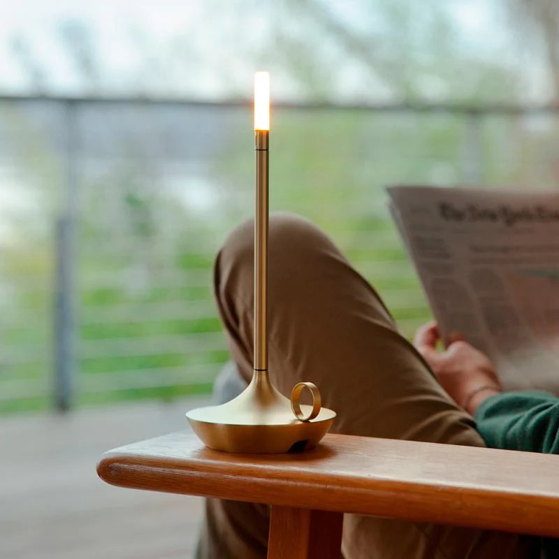 Eleganter Kerzenständer Schwarz - Modernes Dimmbare Kerzenhalter für Luxuriöse Atmosphäre 1