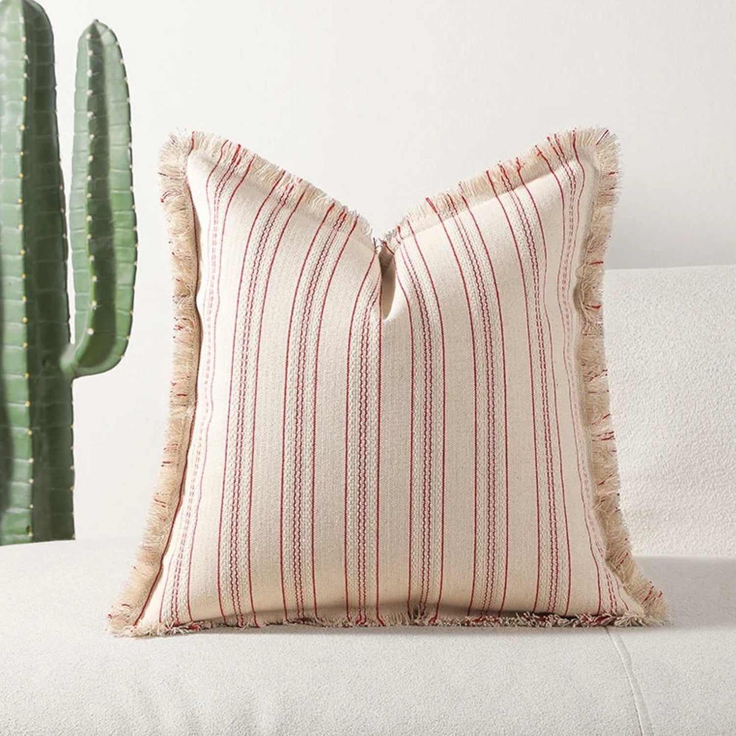 Eleganter Kissenbezug 40x40 aus Jacquard mit Skandinavischem Flair für Sofakissen 4