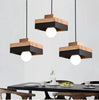 Eleganter Kronleuchter Modern Aus Schmiedeeisen Und Holz - Nordic Design Für Restaurants Und Cafés 2