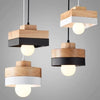 Eleganter Kronleuchter Modern Aus Schmiedeeisen Und Holz - Nordic Design Für Restaurants Und Cafés 3