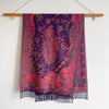 Eleganter Paisley Schal Damen aus weichem Mikrofaser-Mix für stilvolle Looks 0