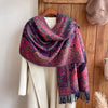 Eleganter Paisley Schal Damen aus weichem Mikrofaser-Mix für stilvolle Looks 1