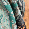 Eleganter Paisley Schal Damen aus weichem Mikrofaser-Mix für stilvolle Looks 3