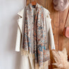 Eleganter Paisley Schal Damen aus weichem Mikrofaser-Mix für stilvolle Looks 8