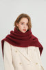 Eleganter Winterschal Damen aus Kaschmirimitation mit Fransen, 240x38 cm 1